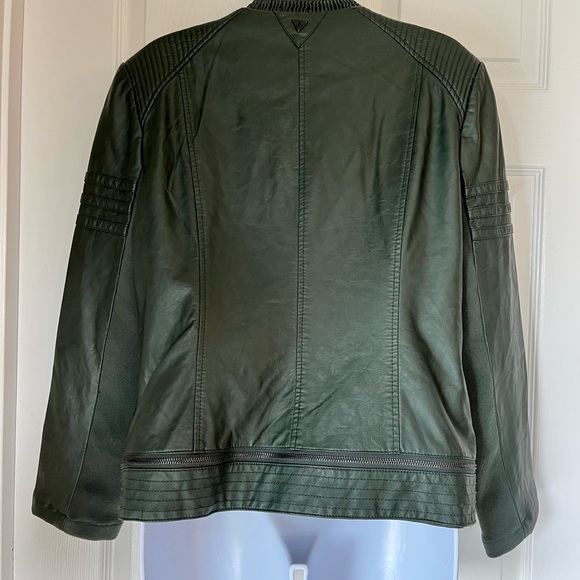 Sam Edelman Faux Leather and Knit Jacket - Picture 6 of 11